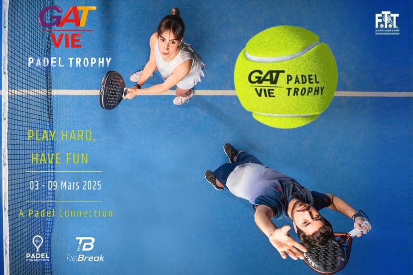 Succès retentissant pour la 3ᵉ étape du Circuit National de Padel : Le GAT VIE Padel Trophy 2025